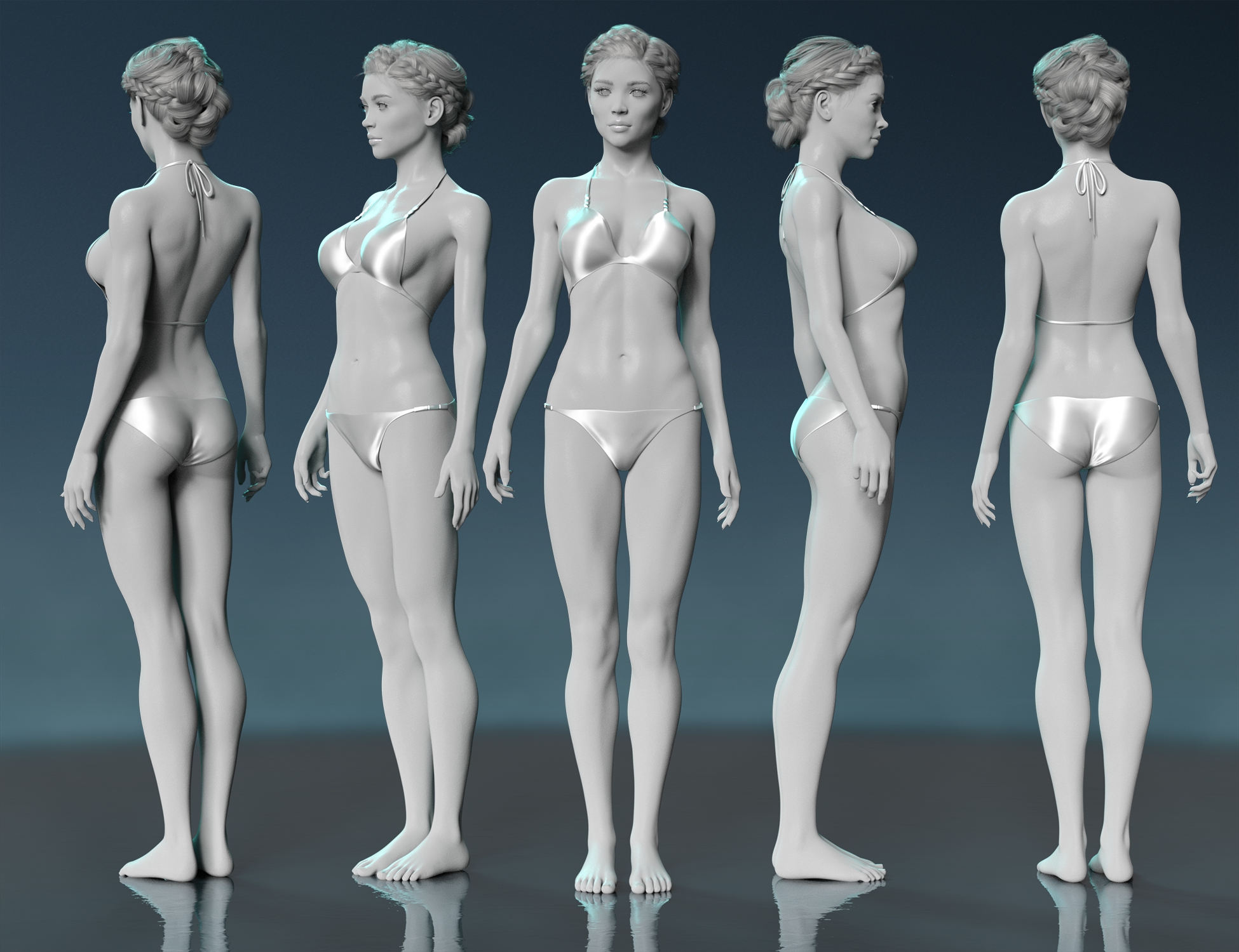 Kieran HD for Genesis 8 and 8.1 Female by: Lyoness, 3D Models by Daz 3D