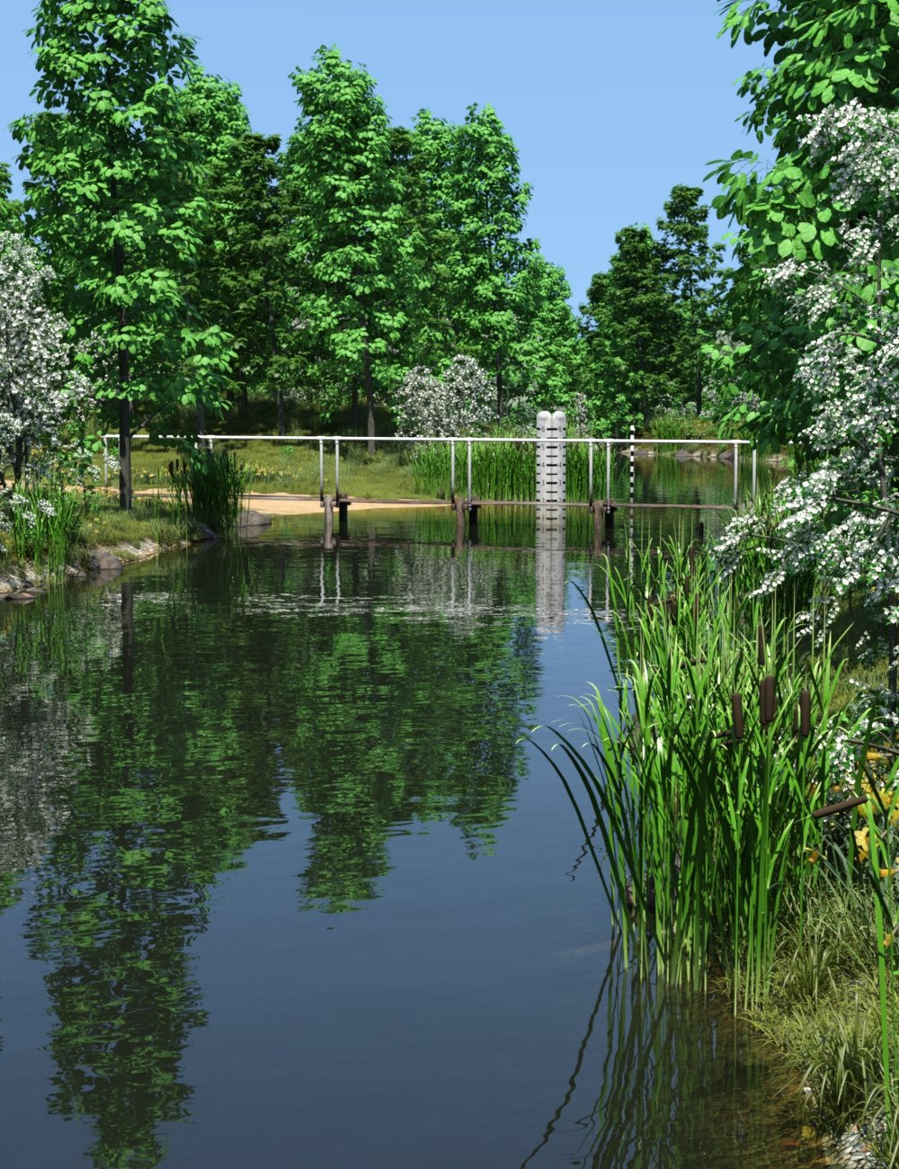 UltraScenery - Country Ford UltraScenery - Country Ford by: TangoAlpha, 3D Models by Daz 3D