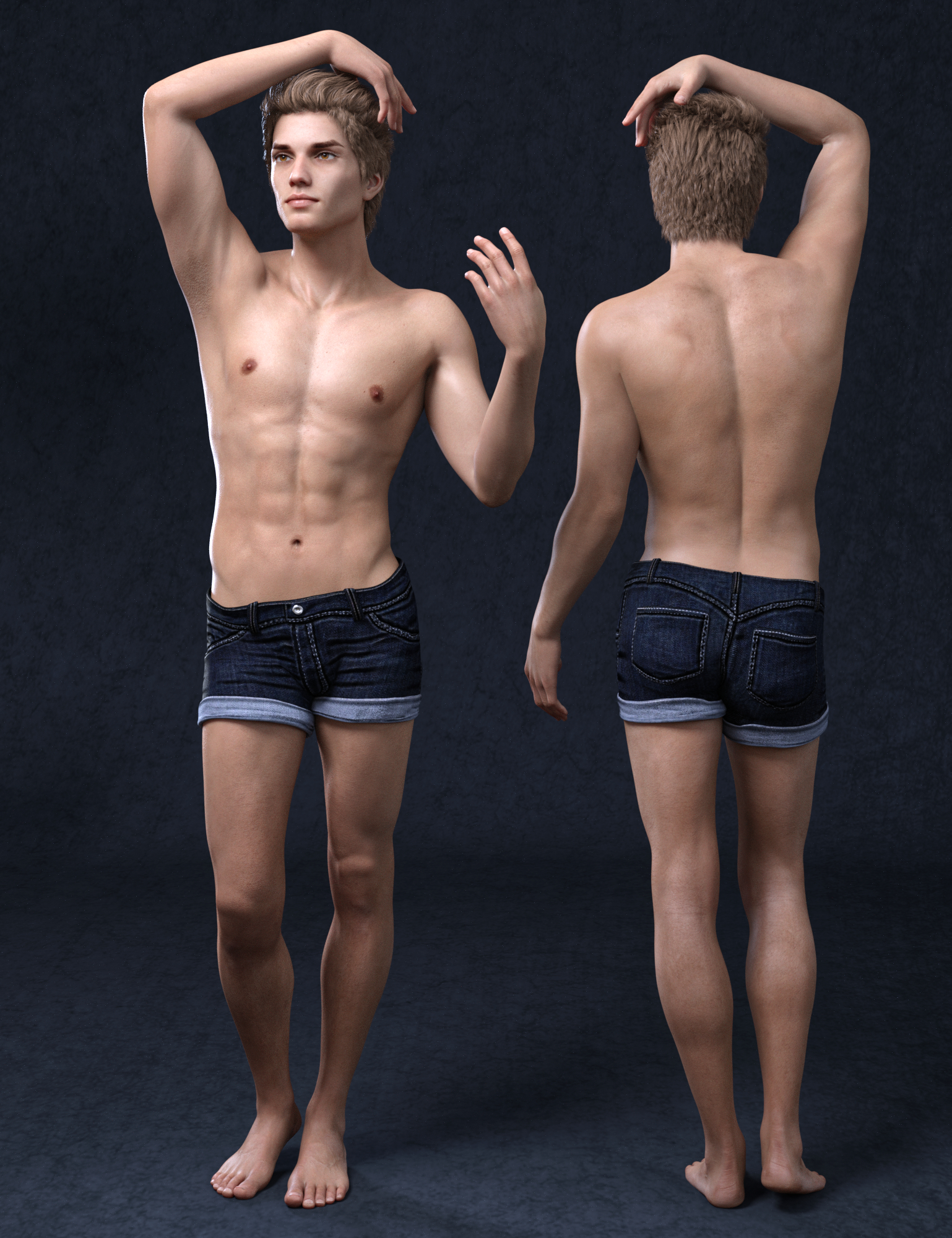 Lukas for Genesis 8.1 Male by: Vyusur, 3D Models by Daz 3D