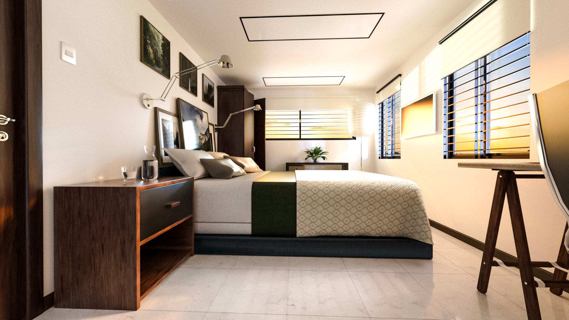Avil Guest Room by: Tesla3dCorp, 3D Models by Daz 3D