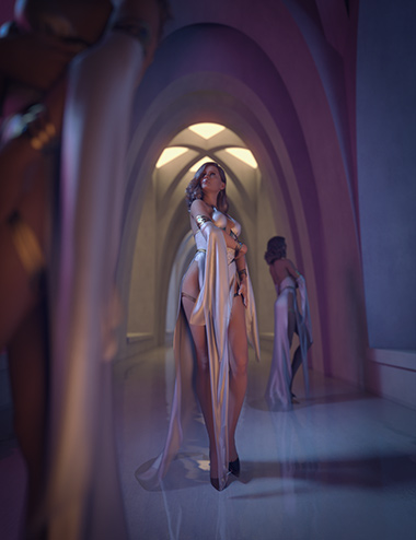 Arches And Rays Photoshoot by: Dreamlight, 3D Models by Daz 3D