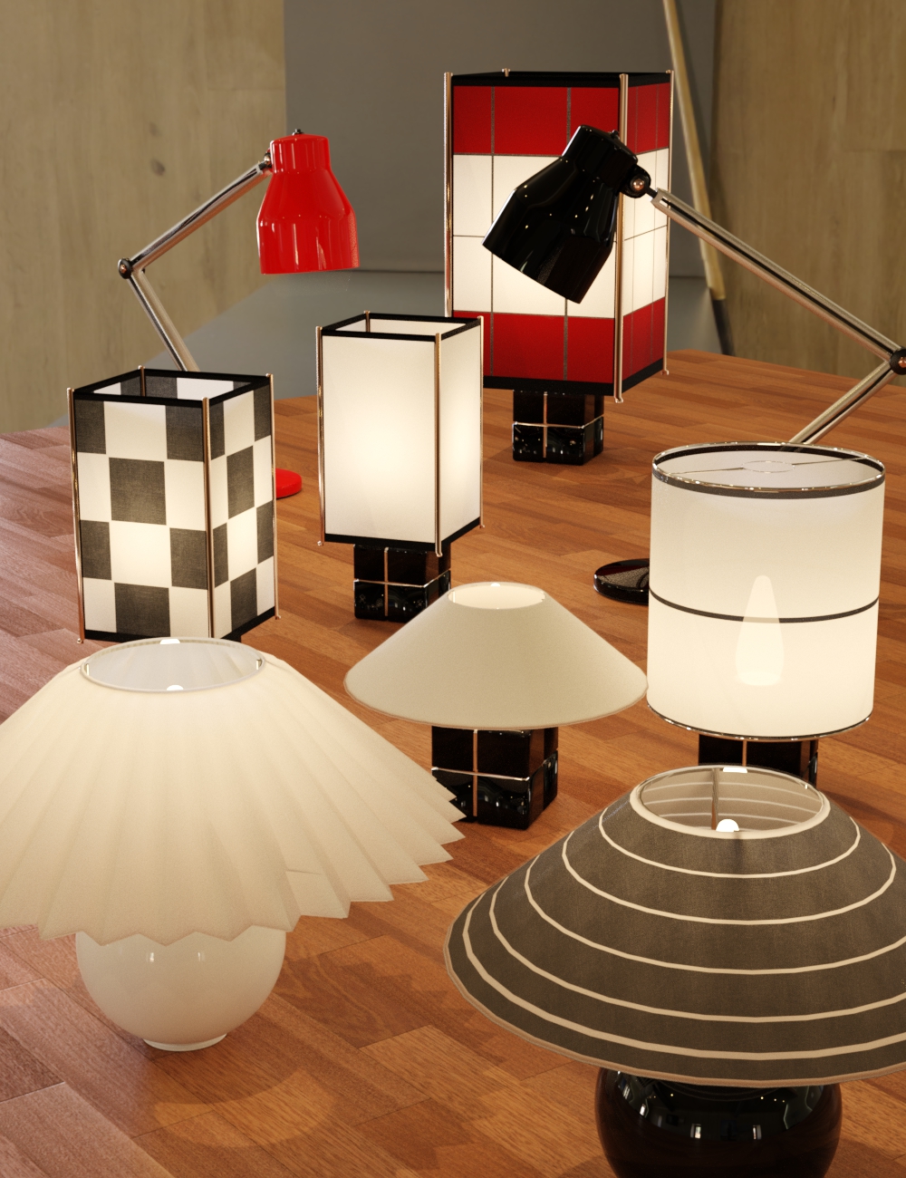 Home Essentials Comfort Lights by: Serum, 3D Models by Daz 3D