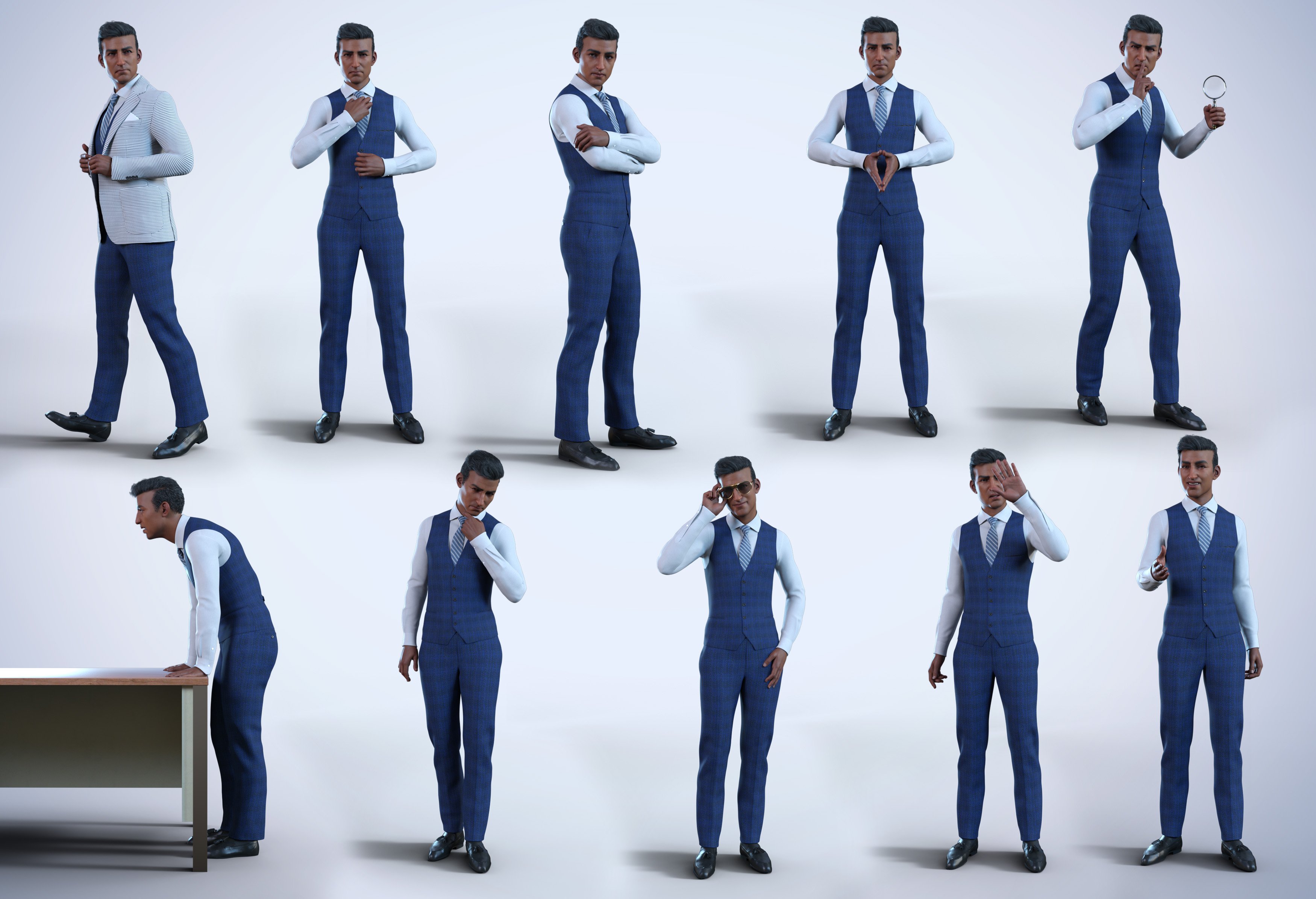 Z Undercover Poses and Expressions for Jazz 8.1 Z Undercover Poses and Expressions for Jazz 8.1 by: Zeddicuss, 3D Models by Daz 3D