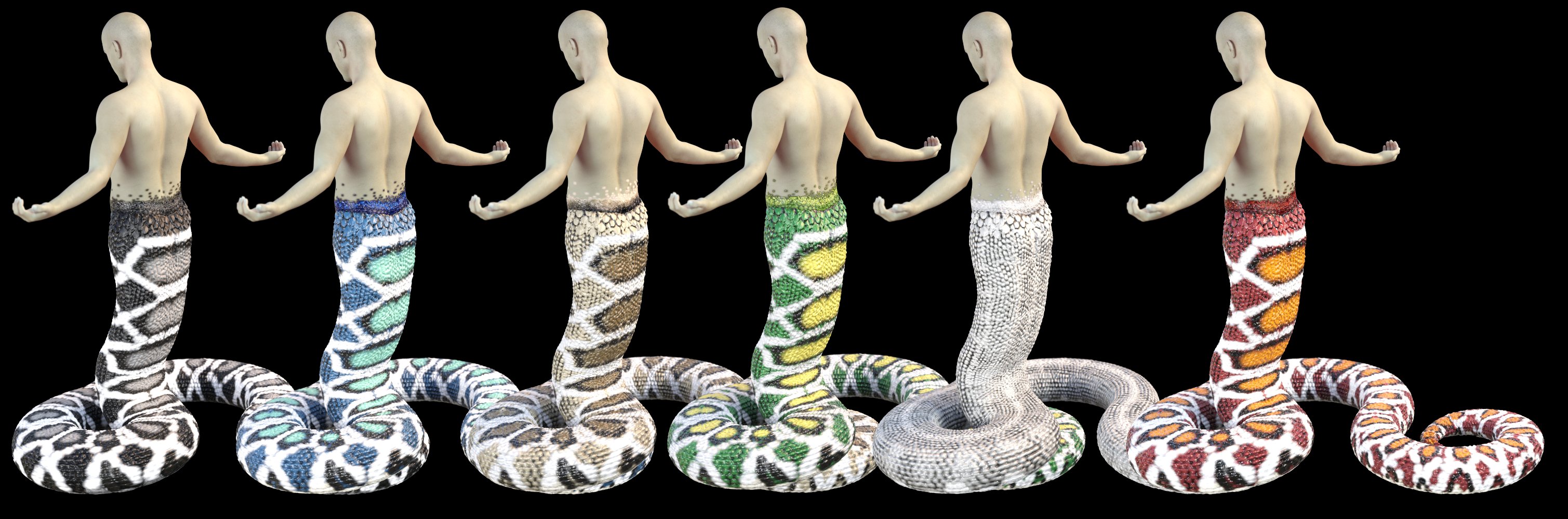 SY Lamia Genesis for 8 and 8.1 SY Lamia Genesis for 8 and 8.1 by: Sickleyield, 3D Models by Daz 3D