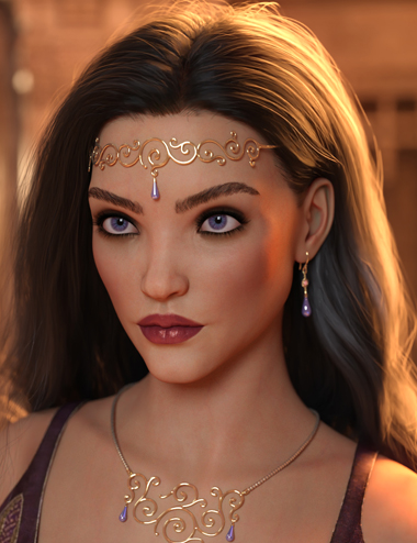 Canilyra HD For Genesis 8.1 Female by: Vex, 3D Models by Daz 3D