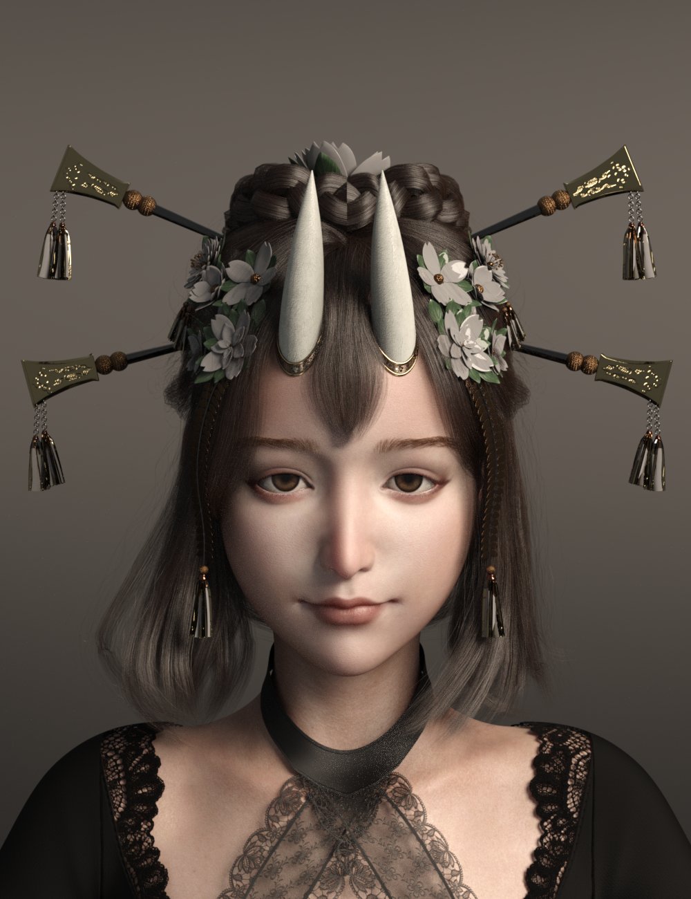 She Hair for Genesis 8 and 8.1 Female She Hair for Genesis 8 and 8.1 Female by: Ergou, 3D Models by Daz 3D