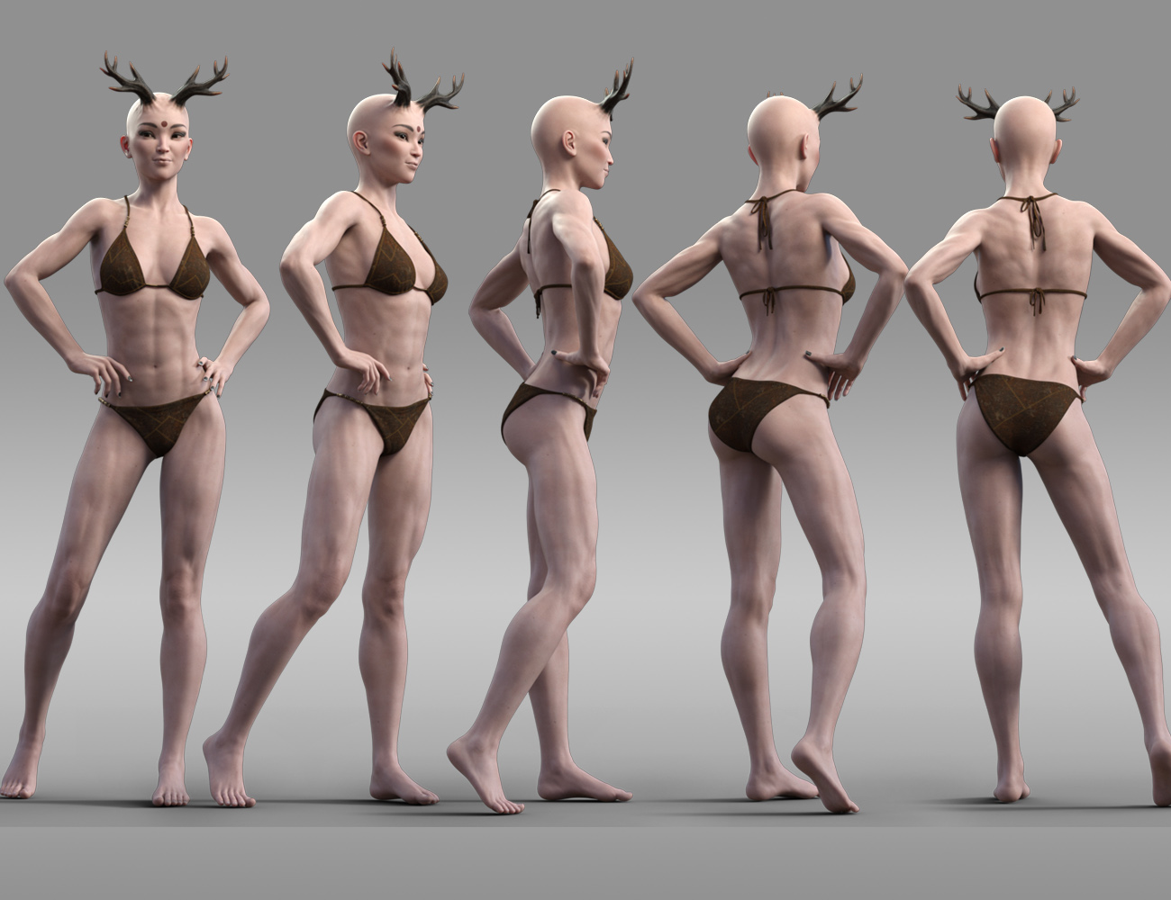 Shika for Genesis 8.1 Female by: RawArt, 3D Models by Daz 3D