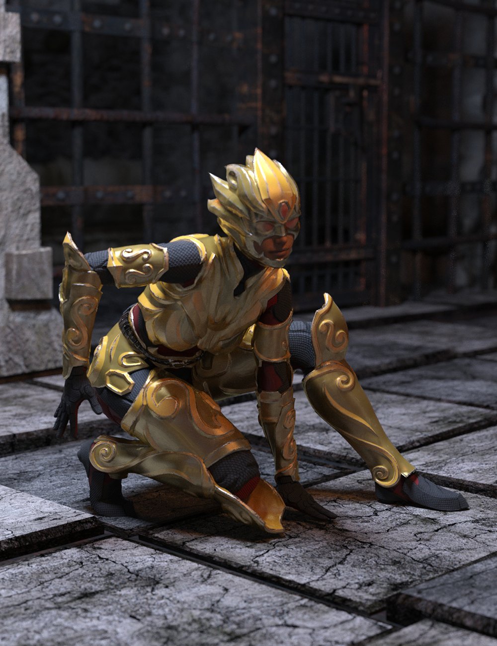 12 Constellation Warriors Series – Leo for Genesis 8.1 Female and Victoria 8.1 12 Constellation Warriors Series – Leo for Genesis 8.1 Female and Victoria 8.1 by: Jerry Jang, 3D Models by Daz 3D