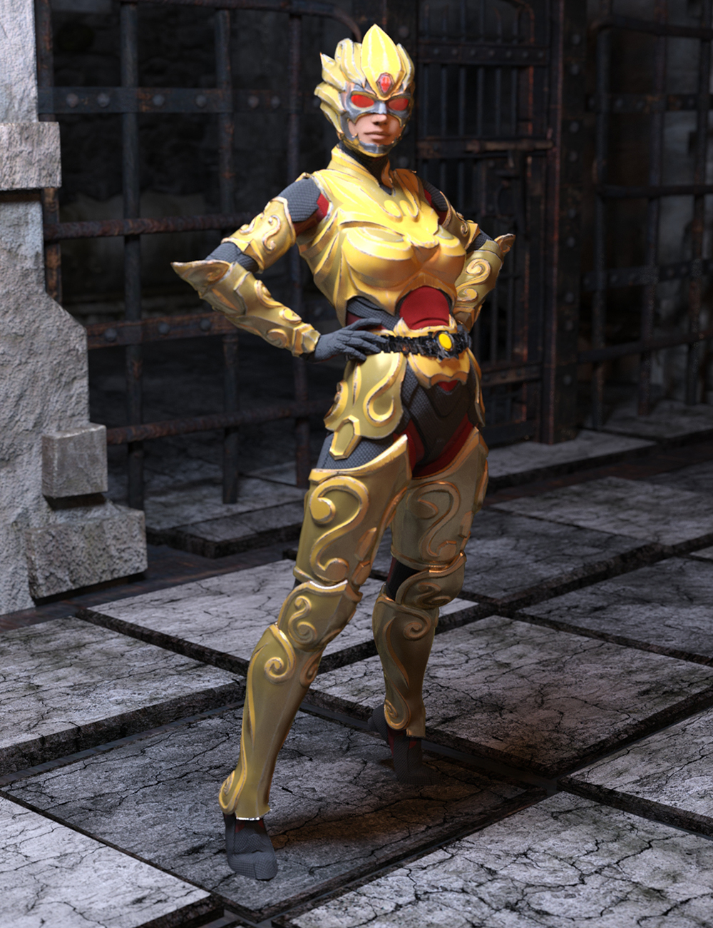 12 Constellation Warriors Series – Leo for Genesis 8.1 Female and Victoria 8.1 12 Constellation Warriors Series – Leo for Genesis 8.1 Female and Victoria 8.1 by: Jerry Jang, 3D Models by Daz 3D