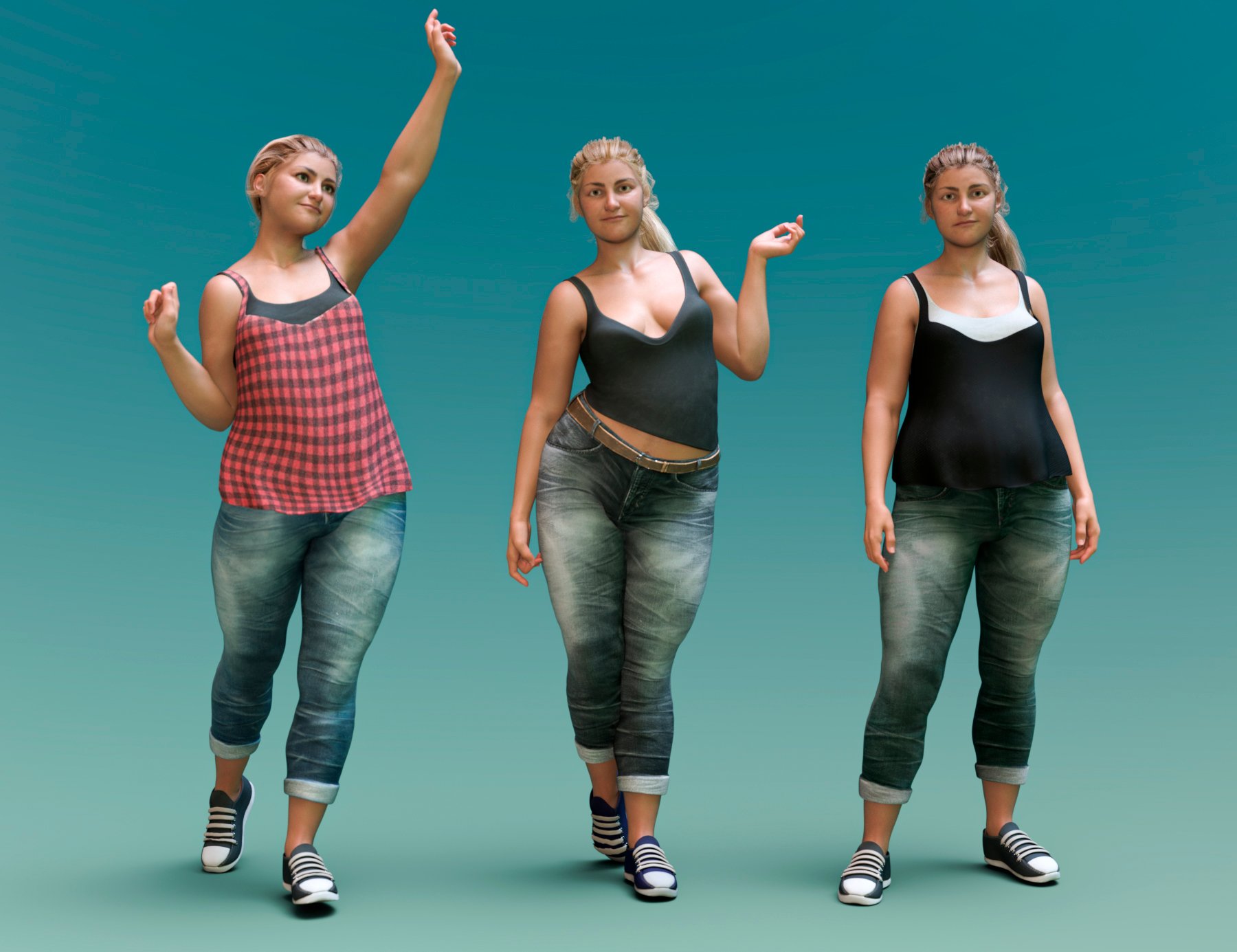 Casual Wear Outfit for Brooke 8.1 and Genesis 8.1 Females | Daz 3D