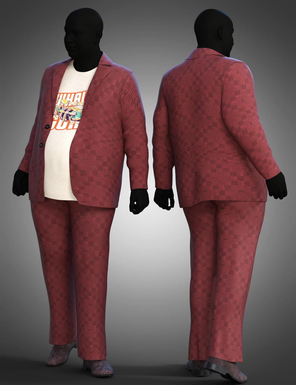 dForce Casual Suit Textures by: Moonscape GraphicsSade, 3D Models by Daz 3D