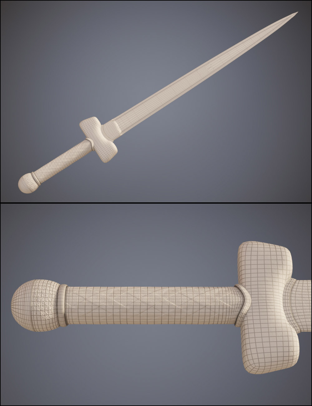 Pyromantix - Fire Swords by: DimensionTheory, 3D Models by Daz 3D