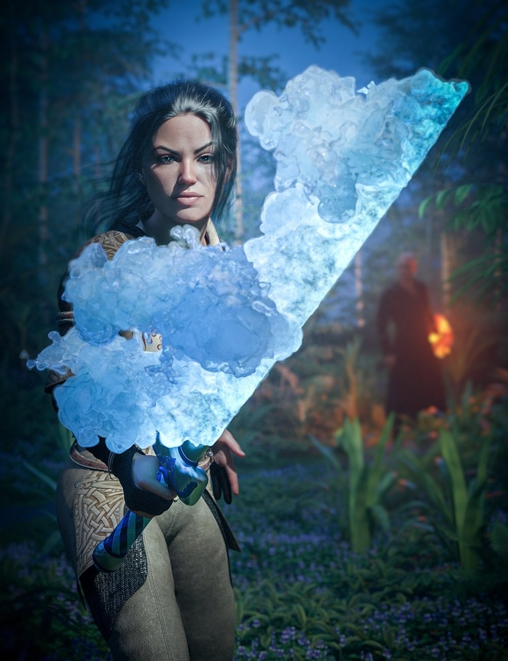 Pyromantix - Elemental Sword Materials Pyromantix - Elemental Sword Materials by: DimensionTheory, 3D Models by Daz 3D