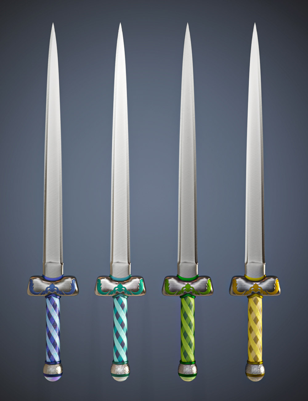 Pyromantix - Elemental Sword Materials by: DimensionTheory, 3D Models by Daz 3D