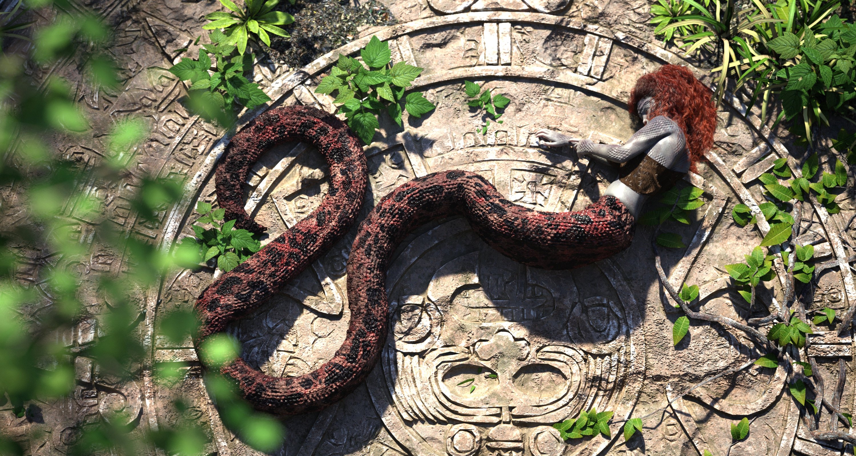 Lamia Mania - Textures for Lamia Tail HD Shapes Lamia Mania - Textures for Lamia Tail HD Shapes by: 3D-GHDesignSade, 3D Models by Daz 3D