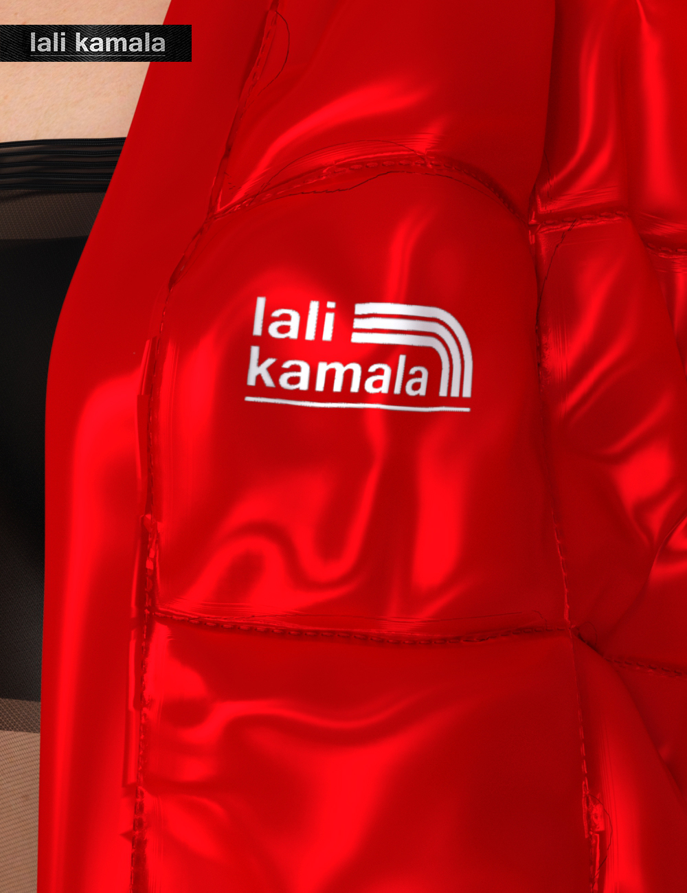 dForce Lali's Quilted Coat by: Lali Kamala, 3D Models by Daz 3D