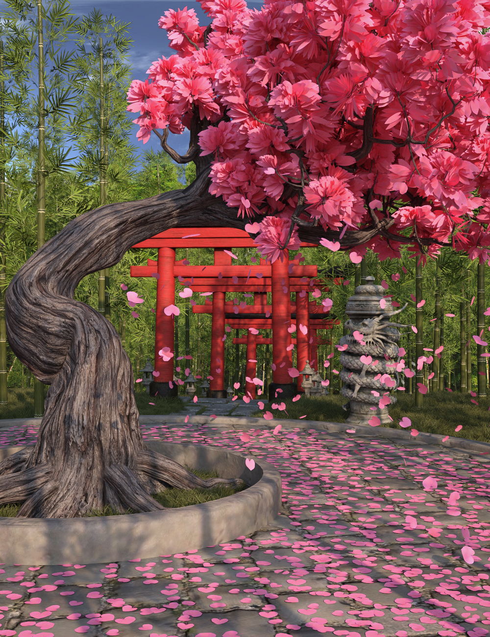 Miracle Garden by: 3dLab, 3D Models by Daz 3D