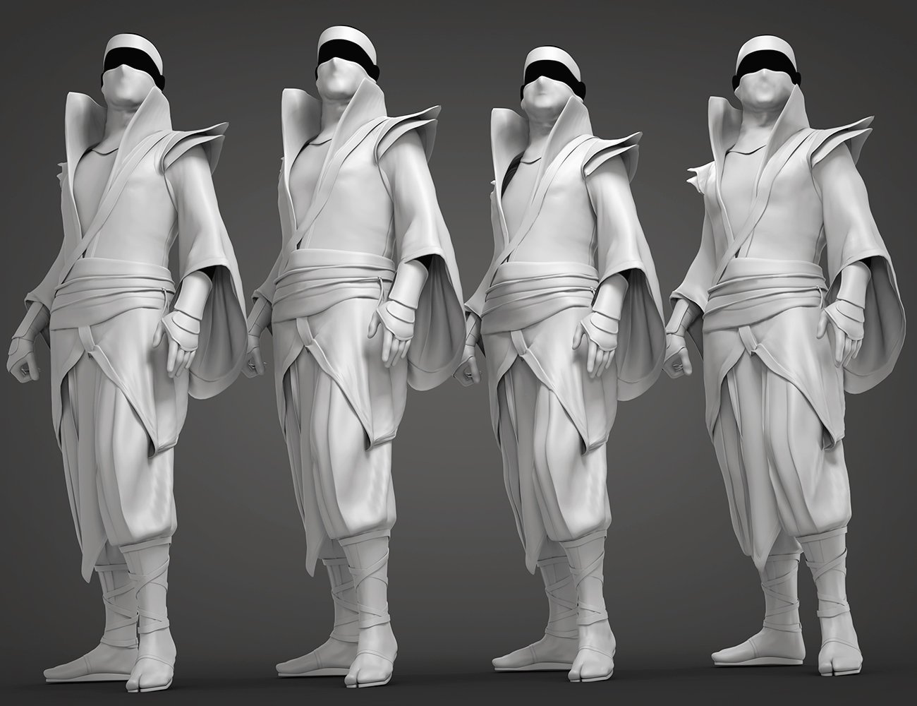 dForce Torikku Outfit for Genesis 8.1 Male by: Arki, 3D Models by Daz 3D