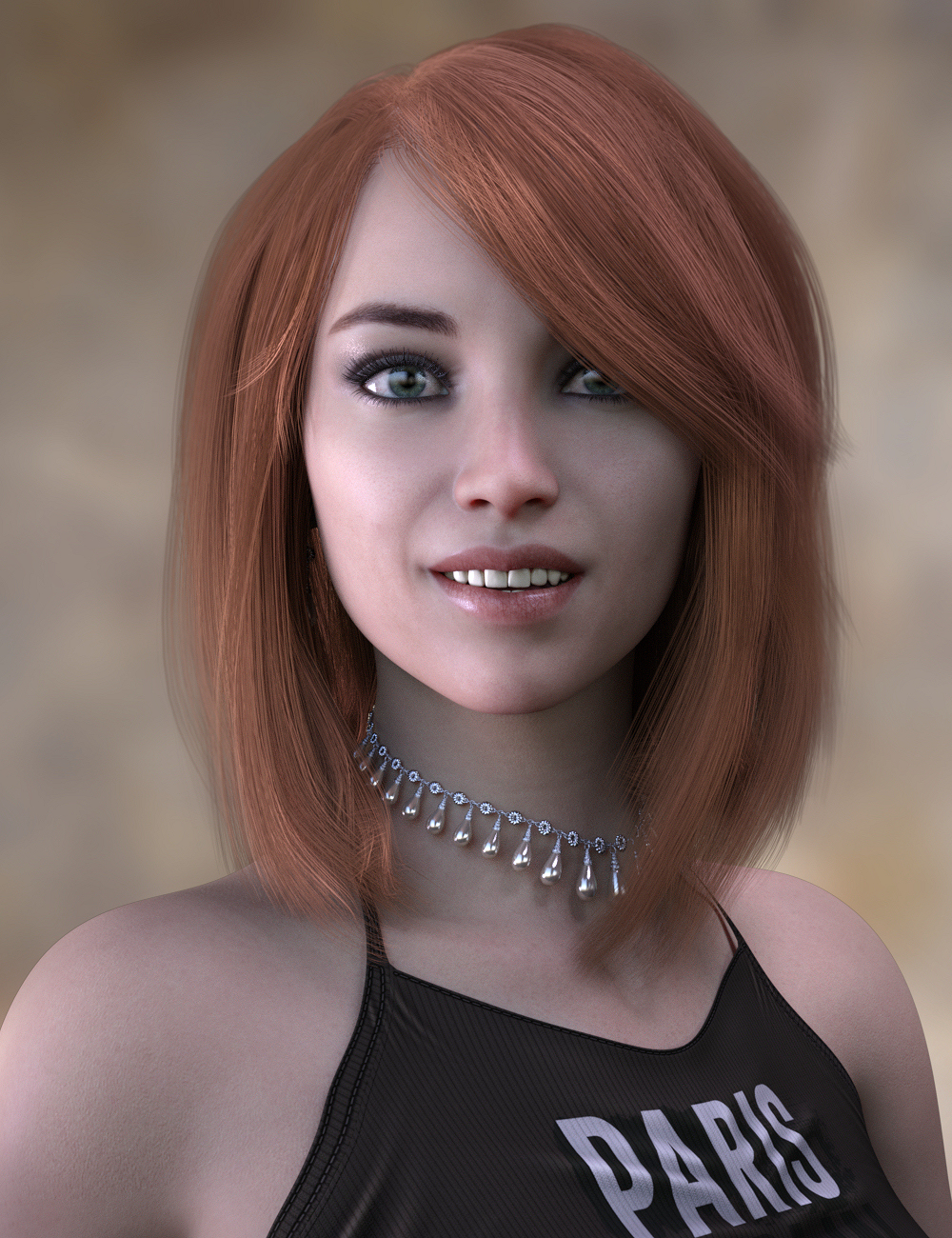 Mallory Hair for Genesis 8 and 8.1 Females by: Propschick, 3D Models by Daz 3D