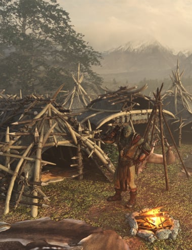 Orcish Camp 1 Orcish Camp 1 by: Enterables, 3D Models by Daz 3D