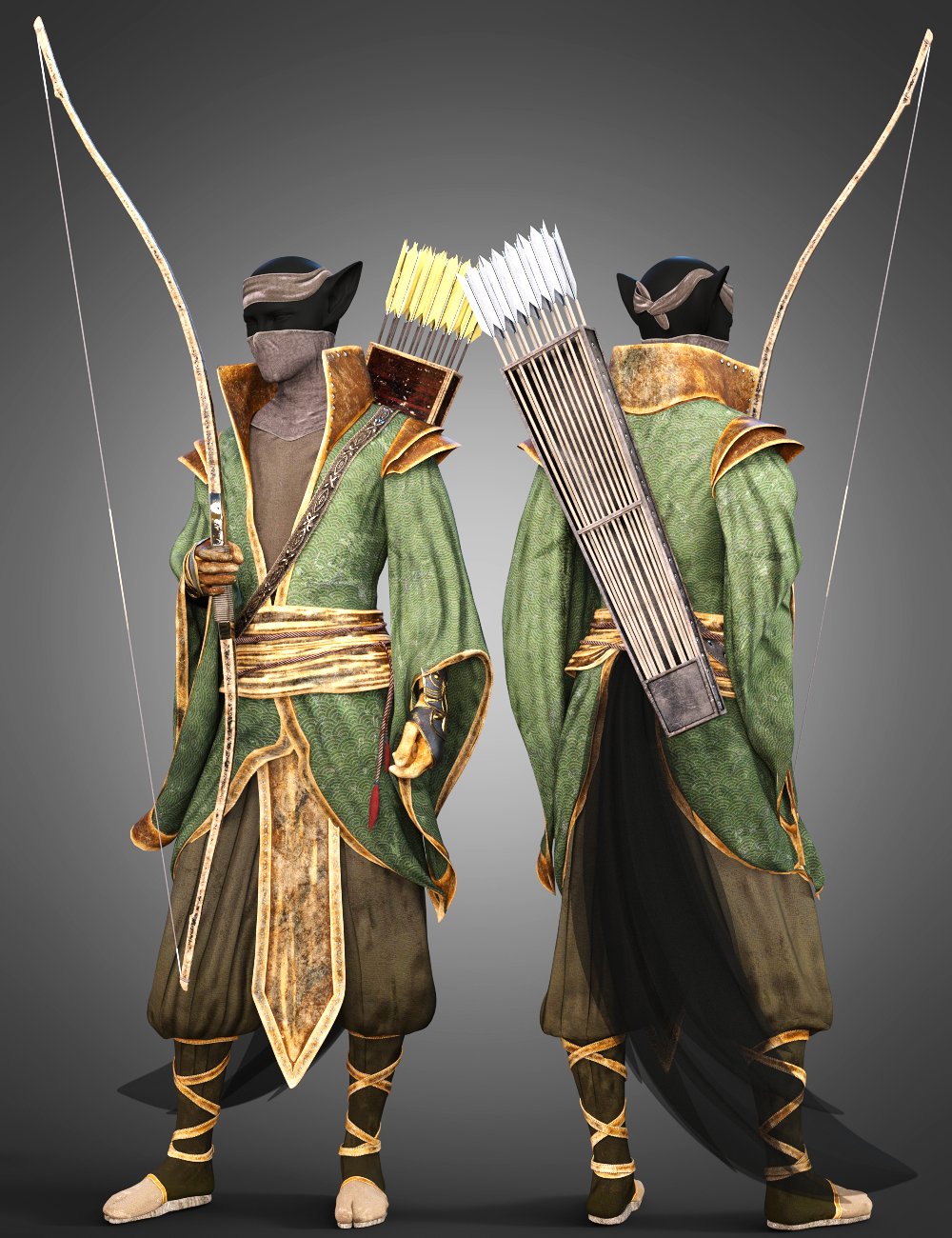 dForce Torikku Outfit Textures by: Shox-Design, 3D Models by Daz 3D
