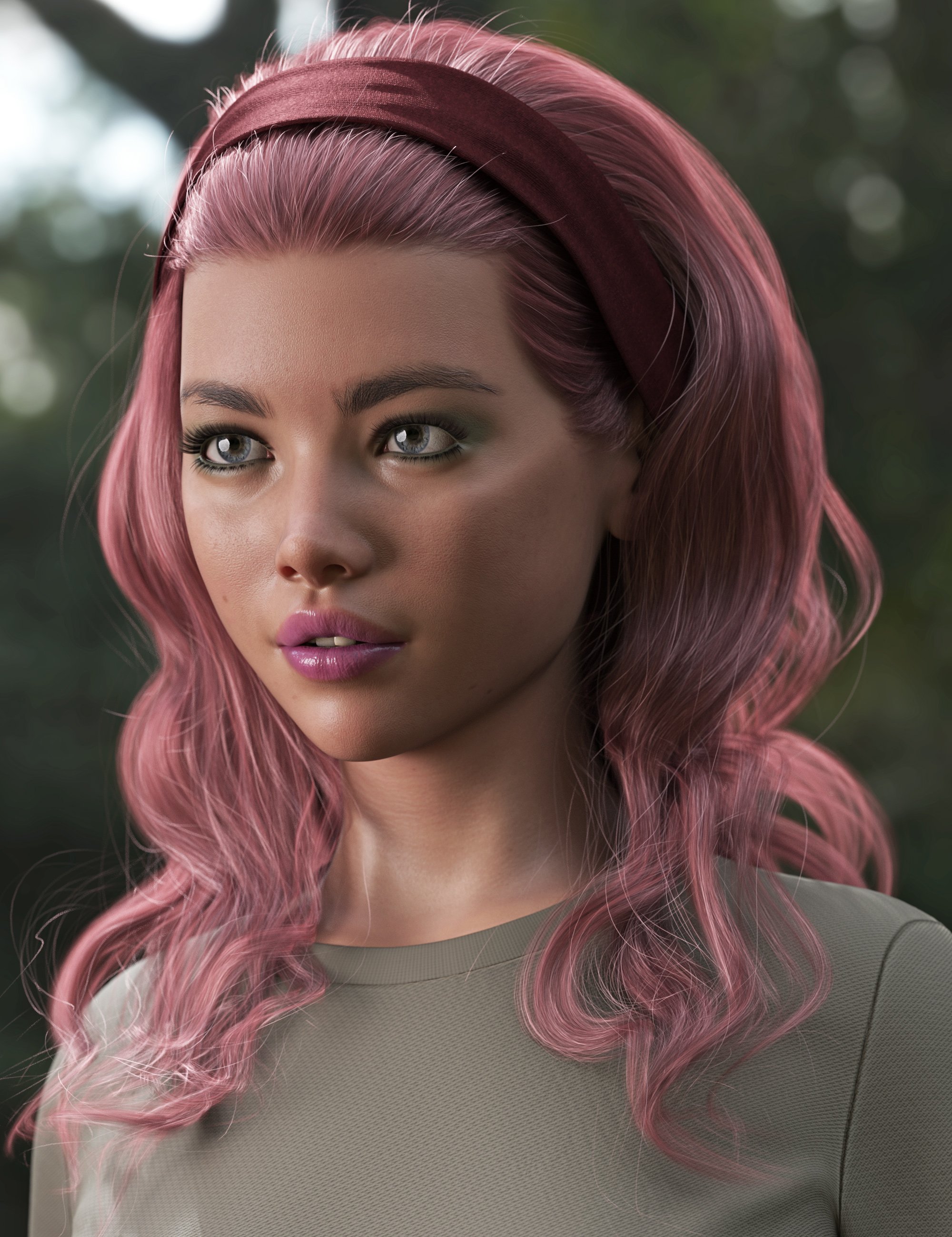 2021-11 Hair for Genesis 8 and 8.1 Females by: outoftouch, 3D Models by Daz 3D