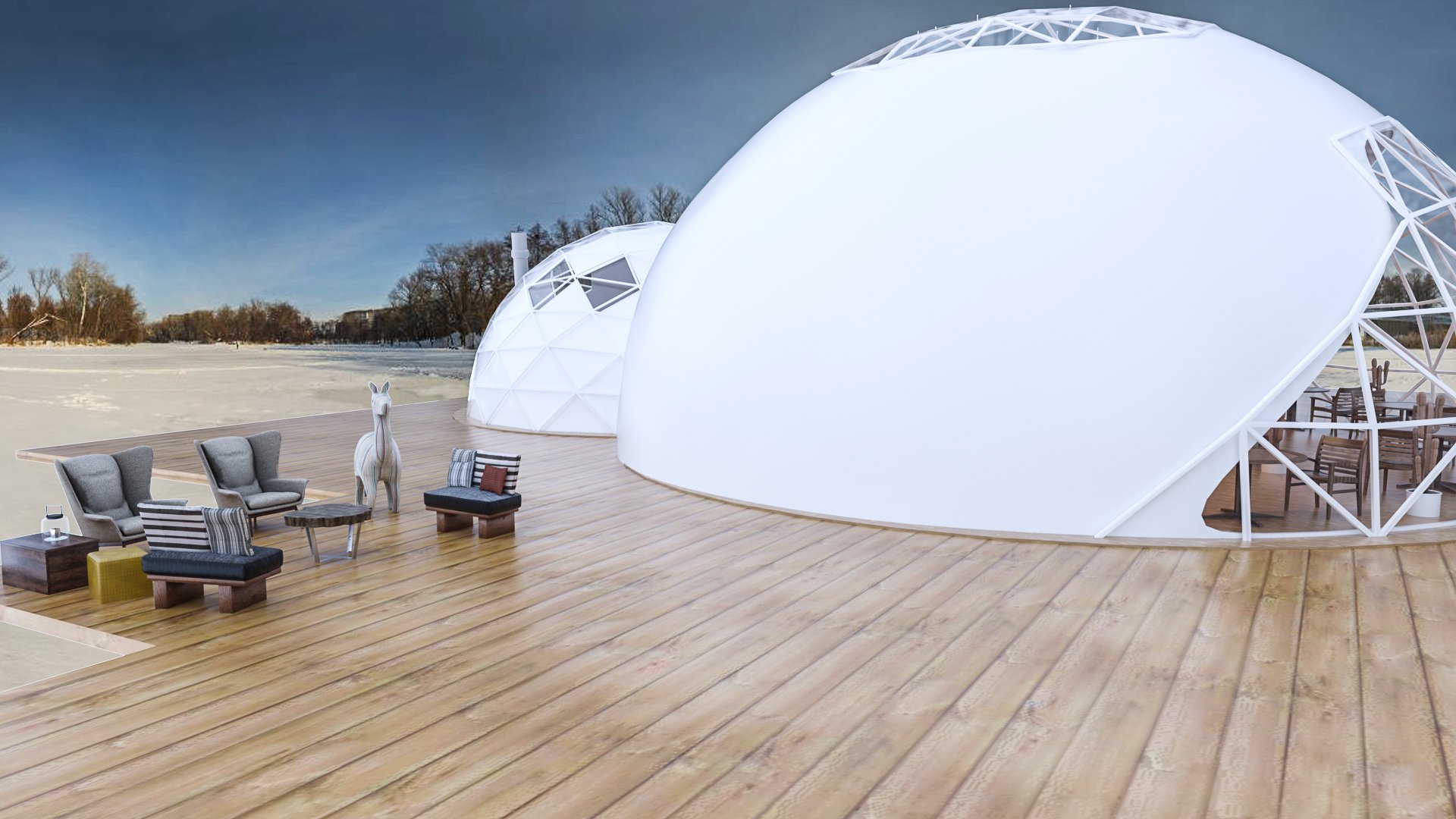 Getaway Dome by: bituka3d, 3D Models by Daz 3D