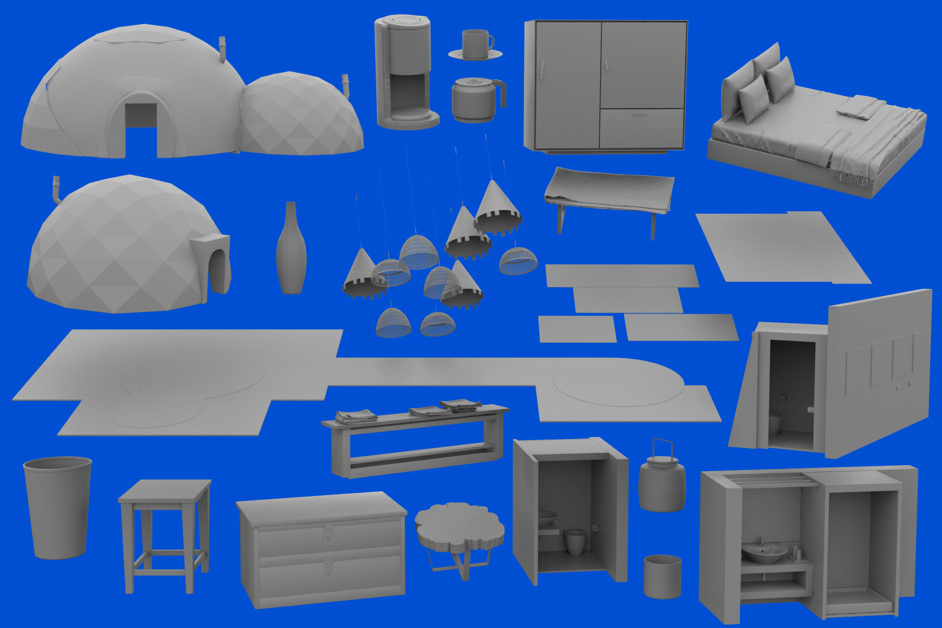 Getaway Dome by: bituka3d, 3D Models by Daz 3D