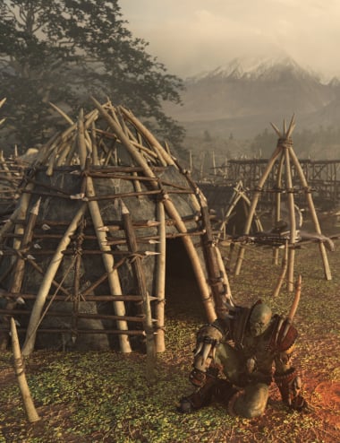 Orcish Camp 2 by: Enterables, 3D Models by Daz 3D