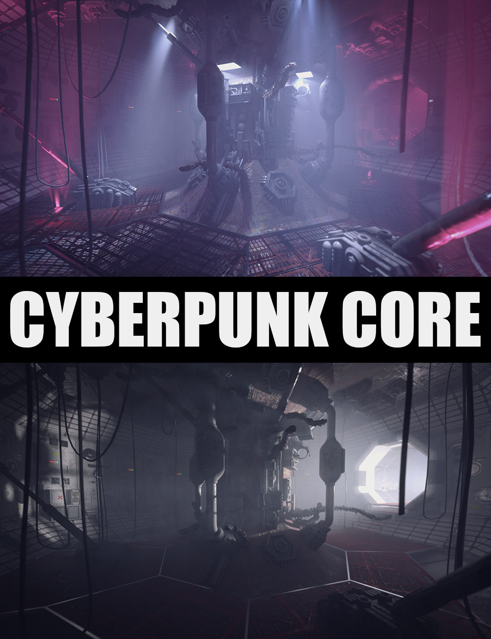 Cyberpunk Core by: Dreamlight2 create HB, 3D Models by Daz 3D