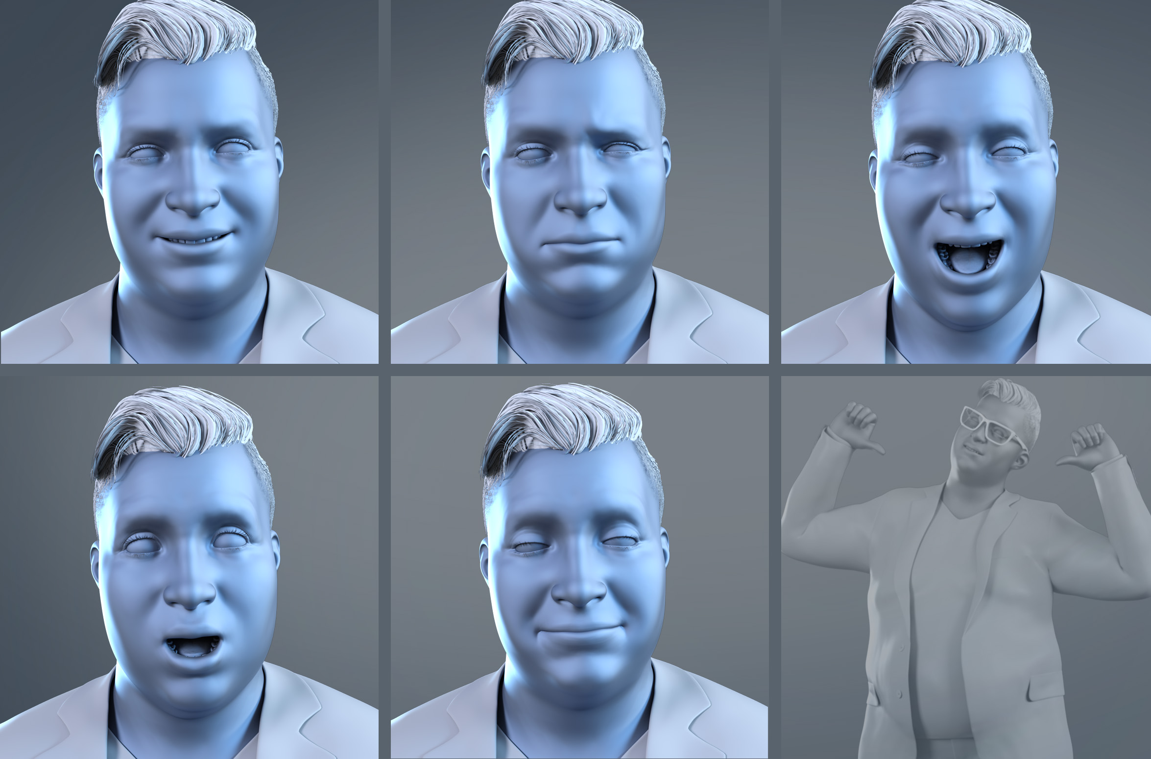 Z Comedy Night Poses and Expressions for Fred 8.1 Z Comedy Night Poses and Expressions for Fred 8.1 by: Zeddicuss, 3D Models by Daz 3D