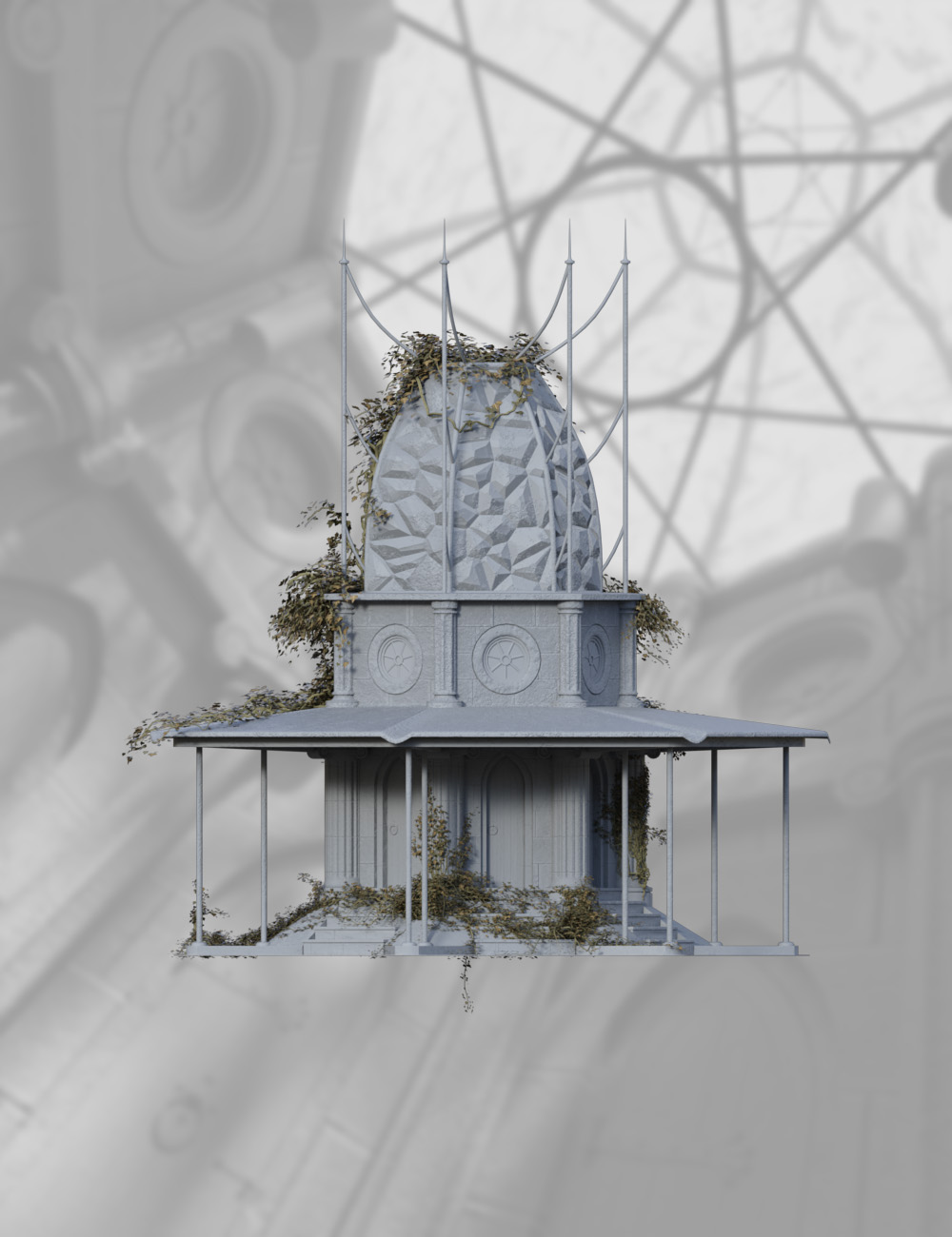 Forlorn Forbidden Place by: ForbiddenWhispersDavid Brinnen, 3D Models by Daz 3D