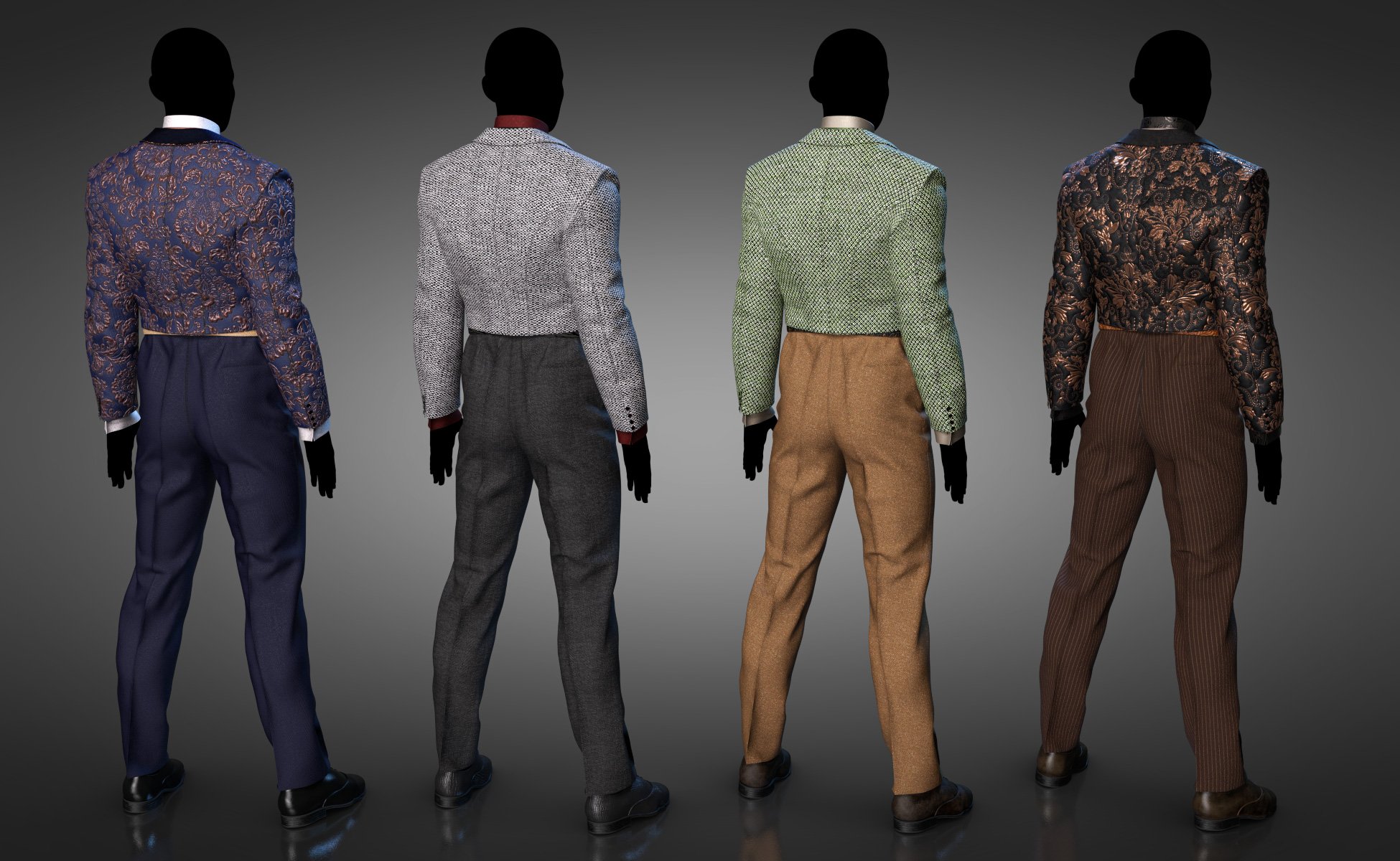dForce White Tie Outfit Textures dForce White Tie Outfit Textures by: Moonscape GraphicsSade, 3D Models by Daz 3D