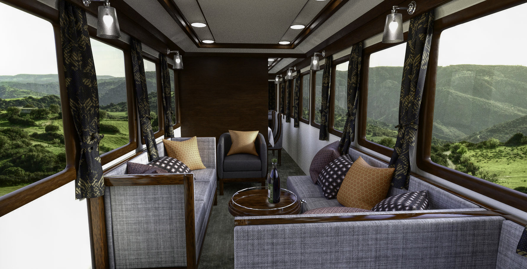 FG Luxury Passenger Train by: PAN StudiosFugazi1968ironman13, 3D Models by Daz 3D