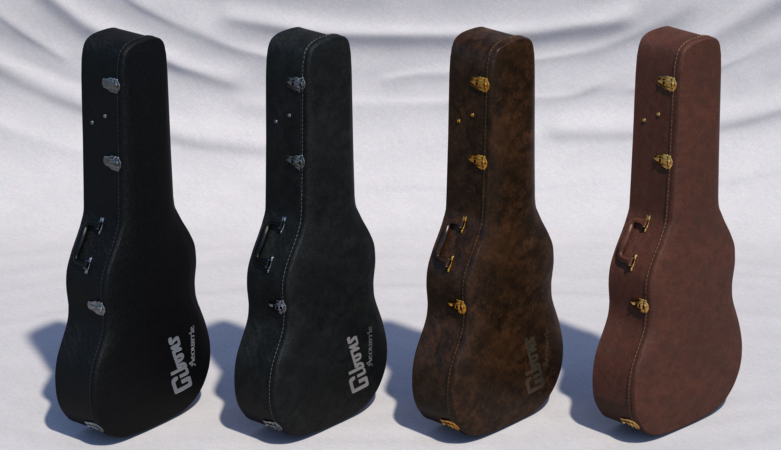 Acoustic Guitar and Poses for Genesis 8 by: The Alchemist, 3D Models by Daz 3D