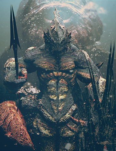 Lord of the Deep Lord of the Deep by: Sixus1 MediaSubSpeciesCreations, 3D Models by Daz 3D