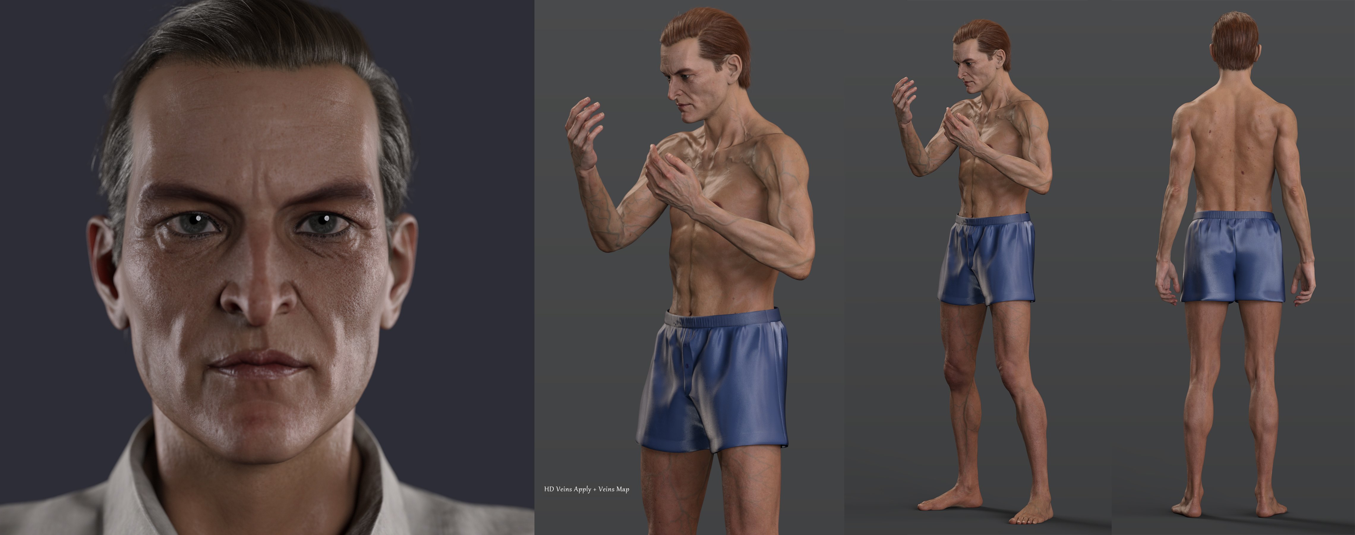 Holm HD for Genesis 8.1 Male by: aurora, 3D Models by Daz 3D