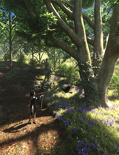 Bluebell Wood Bluebell Wood by: Predatron, 3D Models by Daz 3D