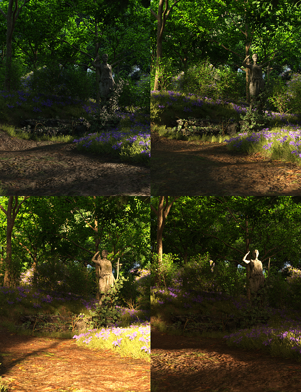 Bluebell Wood Bluebell Wood by: Predatron, 3D Models by Daz 3D