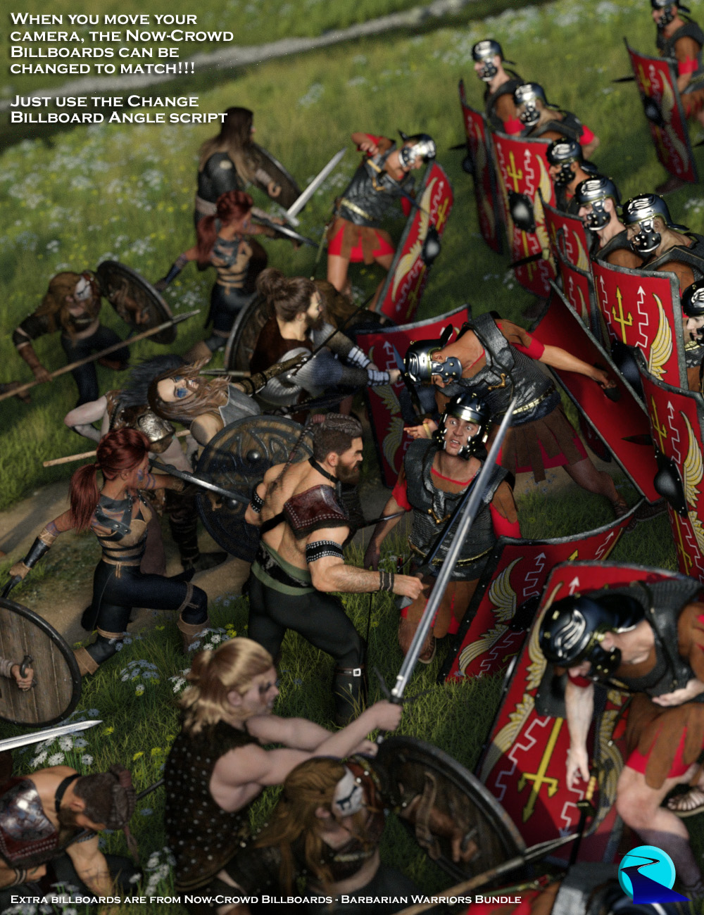Now-Crowd Billboards - Roman Legionaries Injured (Roman Legion Vol V) Now-Crowd Billboards - Roman Legionaries Injured (Roman Legion Vol V) by: RiverSoft Art, 3D Models by Daz 3D