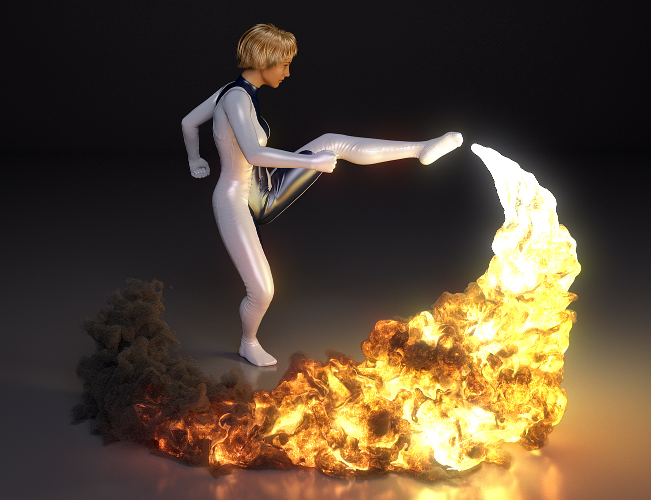 Magic Flames Iray for Daz Studio by: santjaga1975, 3D Models by Daz 3D