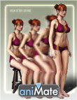 aniMate Transitions Sits 1 Pack by: GoFigure, 3D Models by Daz 3D