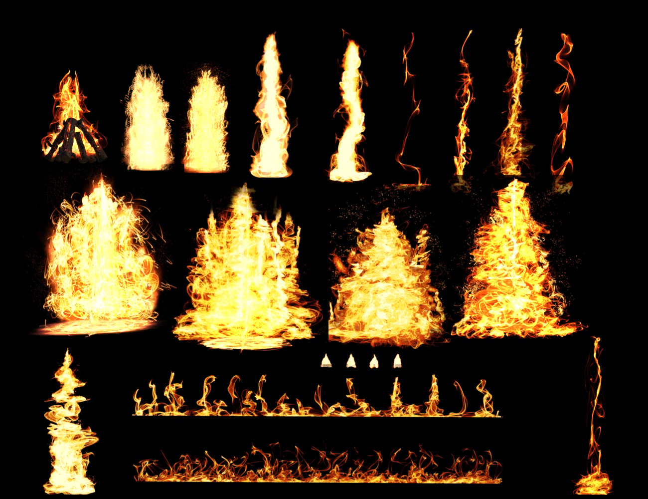 Fast Flames Iray II by: Sickleyield, 3D Models by Daz 3D