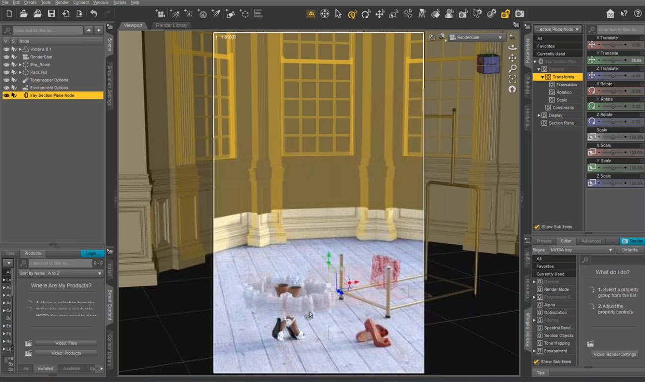 Killer Lighting - Lighting for Photorealistic Renders - Part 4 Interior Lighting by: Cgan, 3D Models by Daz 3D