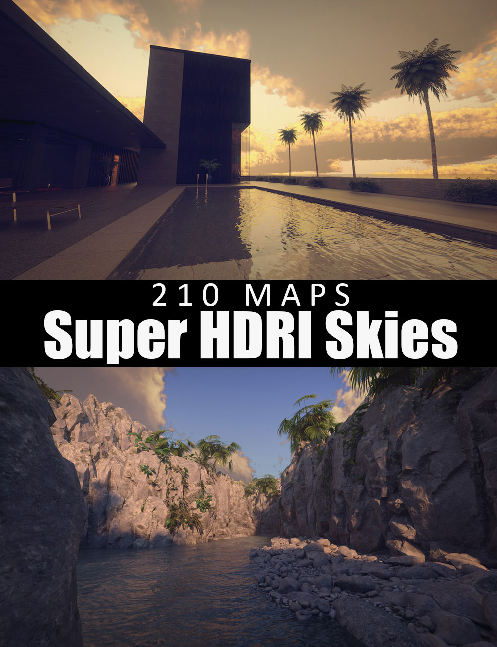 210 Maps - Super HDRI Skies by: Dreamlight, 3D Models by Daz 3D