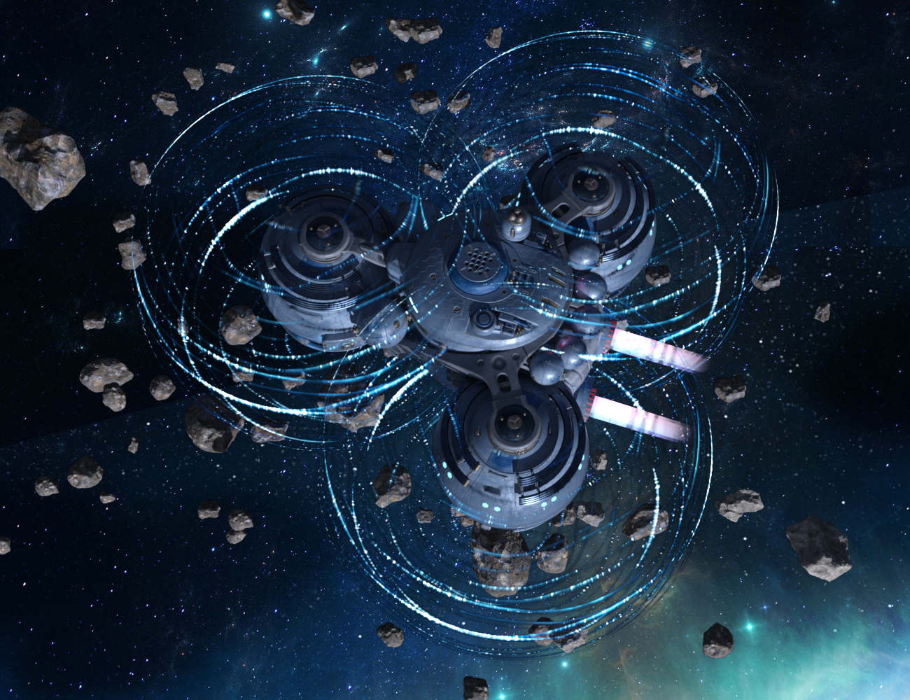 Starship Gaya Starship Gaya by: petipet, 3D Models by Daz 3D