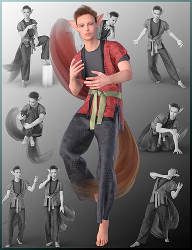 Twintails Poses for Kota 8.1 and Genesis 8.1 Males Twintails Poses for Kota 8.1 and Genesis 8.1 Males by: Quixotry, 3D Models by Daz 3D