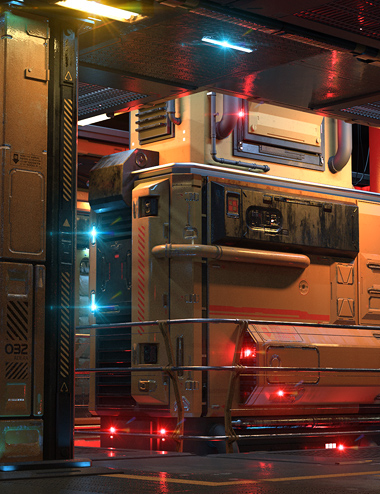 Eclipse: Sci-fi Environment Eclipse: Sci-fi Environment by: Stonemason, 3D Models by Daz 3D