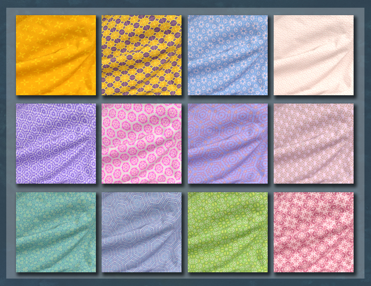 Perfect Pattern Fabric Shaders for Iray by: AHArt, 3D Models by Daz 3D