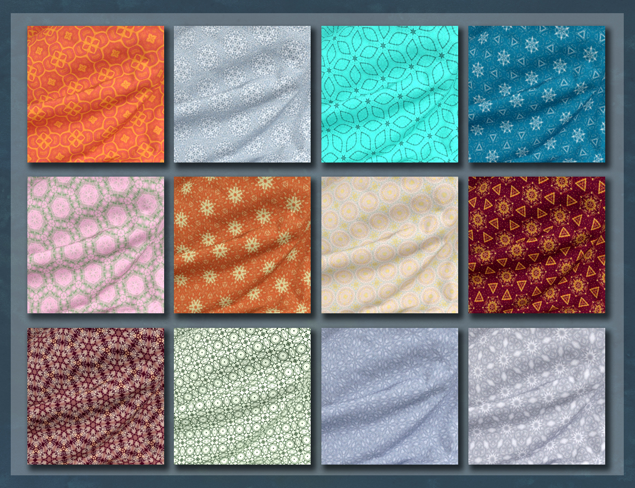 Perfect Pattern Fabric Shaders for Iray by: AHArt, 3D Models by Daz 3D